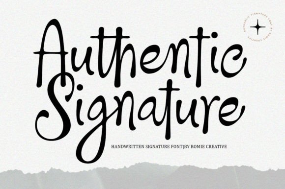 Authentic Signature: The Handwritten Font That Feels Personal