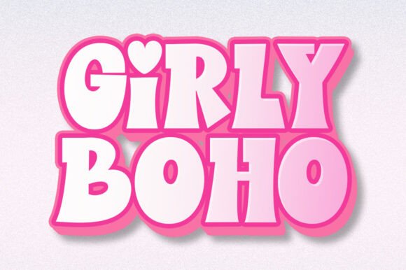 Discover Girly Boho: A Font with a Playful Spark