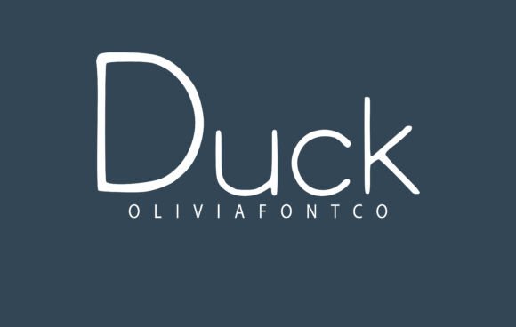 Duck: The Authentic Handwritten Font for Modern Designs