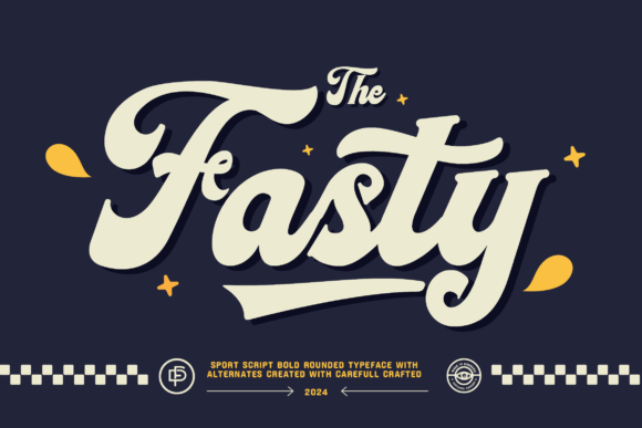 Fasty: The Script Font with a Home Run Swing