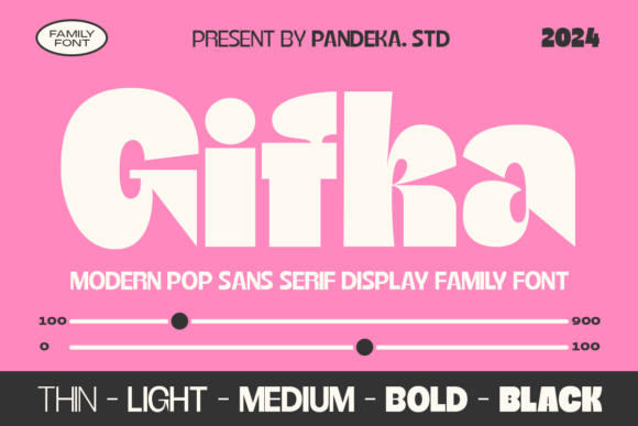 Gifka: The Modern Pop Font That Makes Your Designs Stand Out