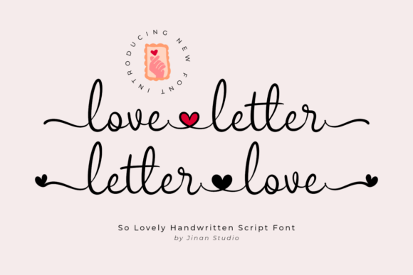 Love Letter: The Handwritten Script for Romantic Design