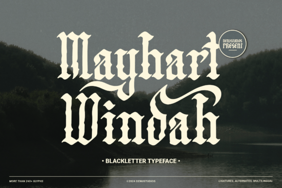 Mayhart Windah: Bold Gothic Style for Modern Design