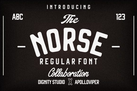 Norse: The Bold Display Typeface for Modern Creatives