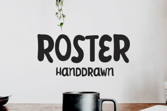 Roster: A Handwritten Font That Feels Like Your Best Friend