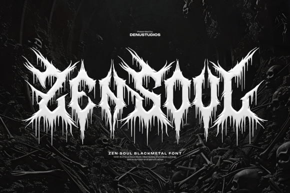 Zen Soul: Capturing Extreme Metal in Typography